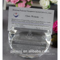 transparent crystal name card/ business holder for promotional gifts